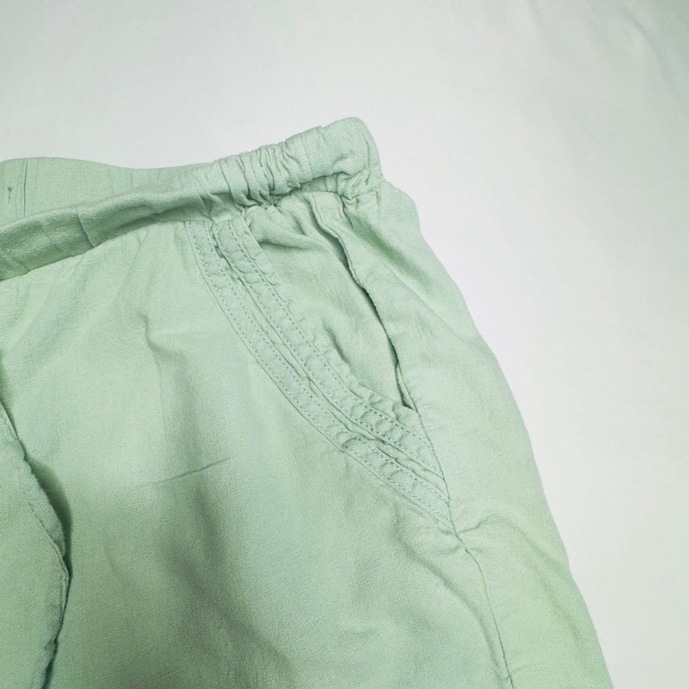 Briggs Seafoam Green Linen Shorts Size Large - Picture 9 of 15